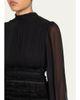 Ulla Johnson Celestine Long-Sleeve Mini Silk Dress - 5