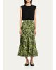 Ulla Johnson Clarisse Floral Trumpet Skirt - 2
