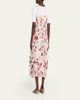 Ulla Johnson Clove Ruffled Floral Silk A-Line Midi Dress - 3