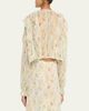 Ulla Johnson Delfina Long-Sleeve Silk Chiffon Blouse - 3