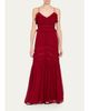 Ulla Johnson Dorothea Ribbon-Trim Ruffle Silk Gown - 2