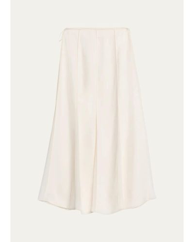 Ulla Johnson Elia Pleated Midi Skirt