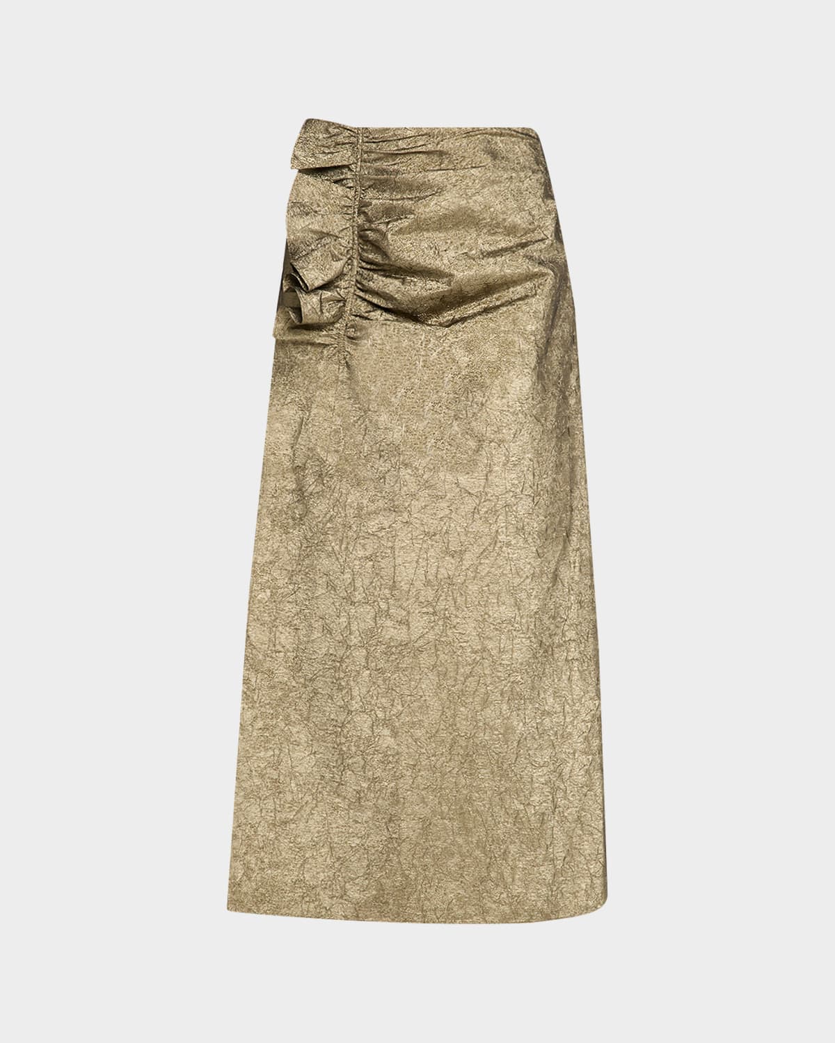 Ulla Johnson Ellis Taffeta Midi Skirt