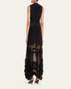 Ulla Johnson Floral Lace Silk Crepe De Chine Gown - 3