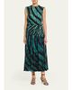 Ulla Johnson Freya Shibori Tie-Dye Midi Skirt - 2
