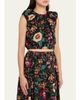 Ulla Johnson Gracie Floral Sleeveless Crop Top - 4