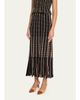 Ulla Johnson Inez Fringe Knit Midi Skirt - 4