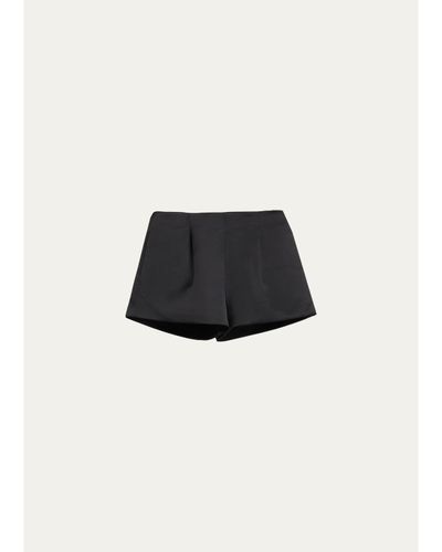 Ulla Johnson Isa High-Rise Satin Shorts