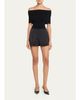 Ulla Johnson Isa High-Rise Satin Shorts - 2