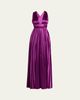 Ulla Johnson Lena Pleated Satin Gown - 1