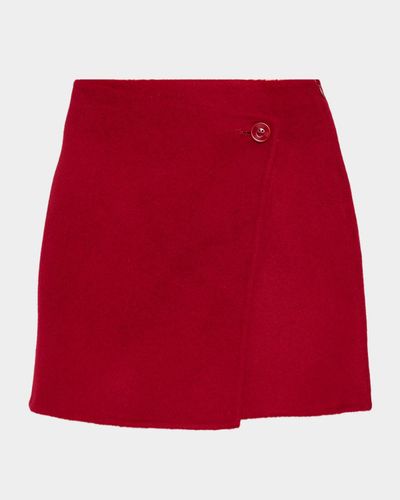 Ulla Johnson Leyla Wool Mini Skirt