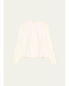 Ulla Johnson Lucette Long-Sleeve Blouse