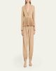 Ulla Johnson Luella Pleated Wool-Blend Pants - 2