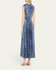 Ulla Johnson Malin Pleated Satin Midi Dress - 3