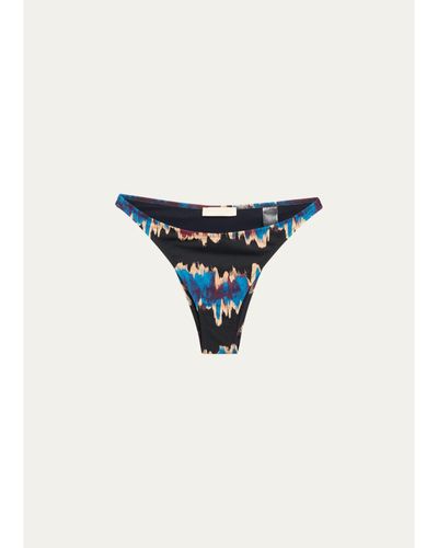 Ulla Johnson Mallorca High-Cut Bikini Bottoms