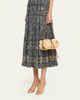 Ulla Johnson Marina Raffia Scalloped Leather-Trim Shoulder Bag - 2
