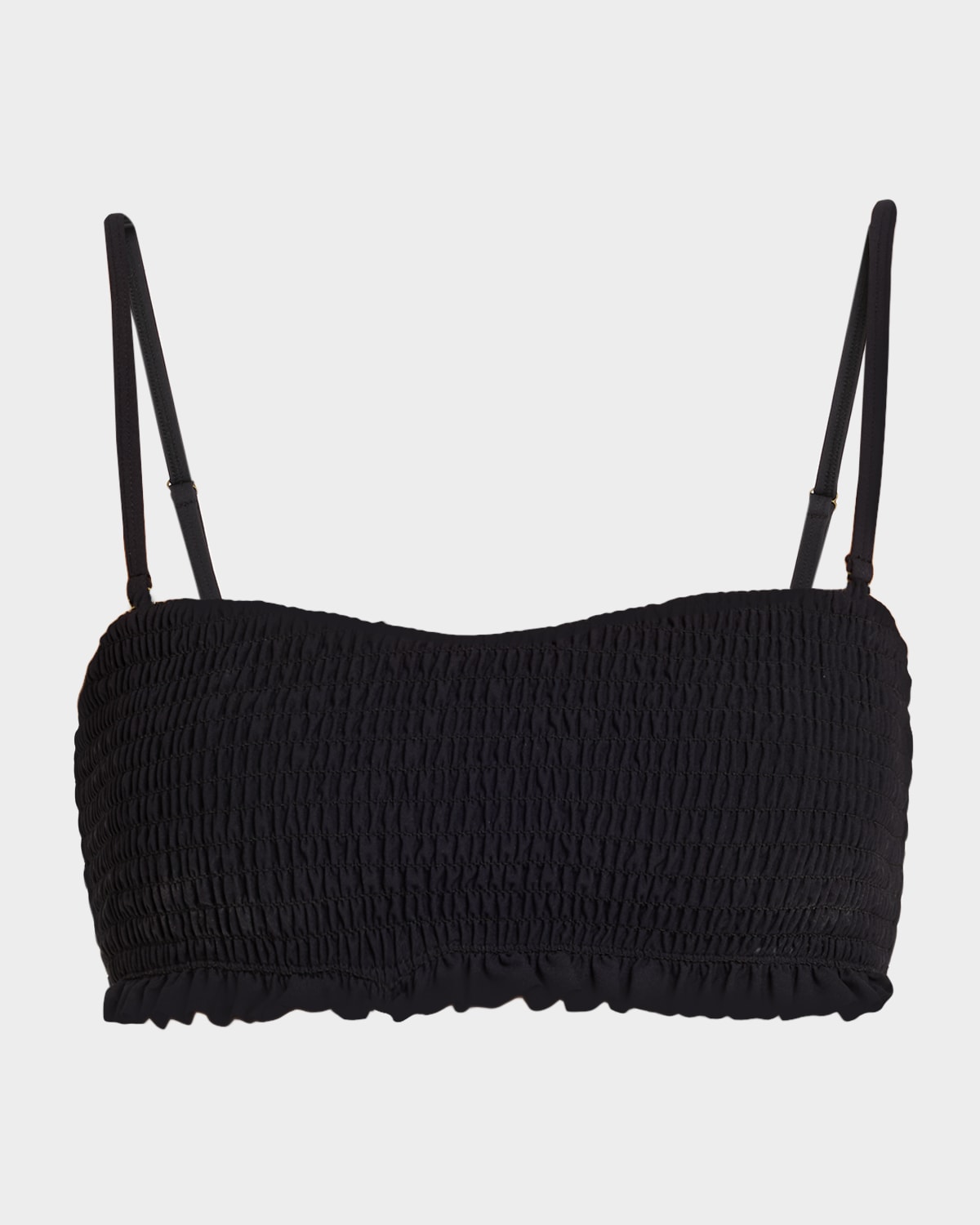 Ulla Johnson Marseille Smocked Bikini Top