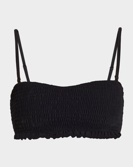 Ulla Johnson Marseille Smocked Bikini Top