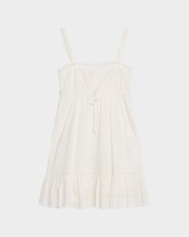 Ulla Johnson Nerelle Cotton Eyelet Mini Dress