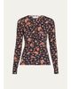 Ulla Johnson Neri Long-Sleeve Jersey Top - 1