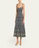Ulla Johnson Ophelia Sleeveless A-Line Midi Dress - 4