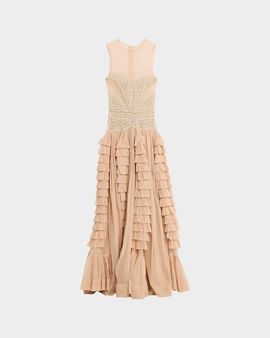 Ulla Johnson Orla Crochet Tulle Dress