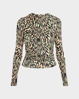 Ulla Johnson Paradis Ruched Long-Sleeve Top