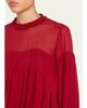 Ulla Johnson Pearl Silk Chiffon Blouse - 5