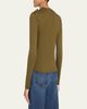Ulla Johnson Polina Ruffled Jersey Long-Sleeve Top - 3