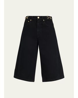 Ulla Johnson The Rowan Denim Culottes