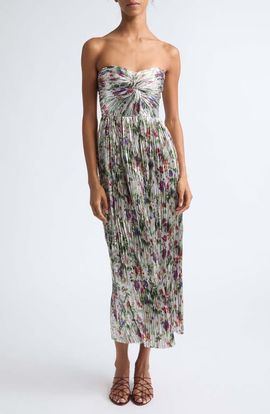 Ulla Johnson Ulla Johnson Adelaide Strapless Pleated Dress