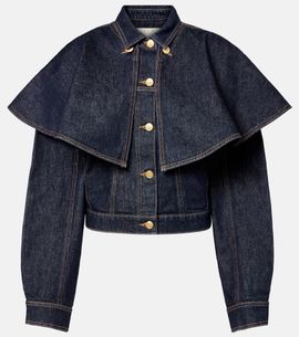 Ulla Johnson Ulla Johnson Agata caped denim jacket