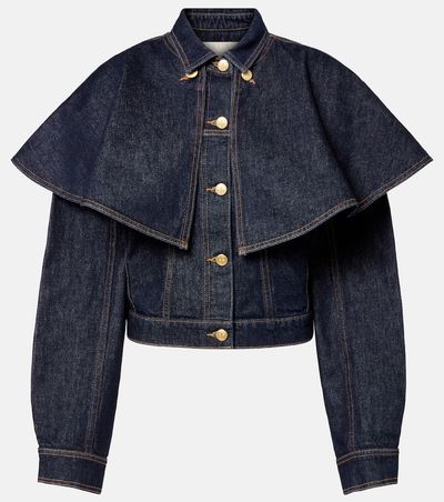 Ulla Johnson Ulla Johnson Agata caped denim jacket