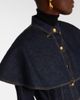 Ulla Johnson Ulla Johnson Agata caped denim jacket - 4