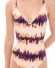 Ulla Johnson Ulla Johnson Alba Deep V Maillot One Piece Quarry - 1