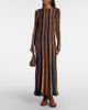 Ulla Johnson Ulla Johnson Albie striped lamÃ© maxi dress - 2