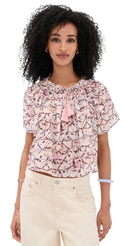 Ulla Johnson Ulla Johnson Alon Coverup Top Amethyst