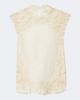 Ulla Johnson Ulla Johnson Amelie crochet-trimmed linen top - 1