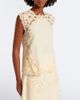 Ulla Johnson Ulla Johnson Amelie crochet-trimmed linen top - 2