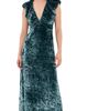 Ulla Johnson Ulla Johnson Astra Velvet Dress Jadeite - 1