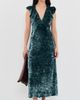 Ulla Johnson Ulla Johnson Astra Velvet Dress Jadeite - 5