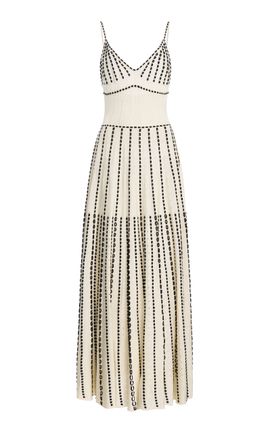 Ulla Johnson Ulla Johnson Audrey Patterned Knit Maxi Dress