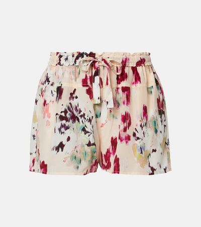 Ulla Johnson Ulla Johnson Aurielle floral silk shorts