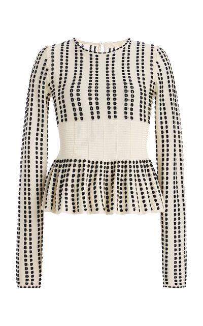Ulla Johnson Ulla Johnson Avelina Patterned Knit Top