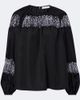 Ulla Johnson Ulla Johnson Bess lace-trimmed silk blouse - 1