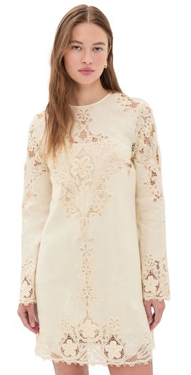 Ulla Johnson Ulla Johnson Camie Linen Mini Dress Ivory