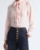 Ulla Johnson Ulla Johnson Catroux Ruffle Neck Silk Top - 1