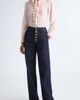 Ulla Johnson Ulla Johnson Catroux Ruffle Neck Silk Top - 2