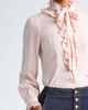 Ulla Johnson Ulla Johnson Catroux Ruffle Neck Silk Top - 5