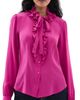 Ulla Johnson Ulla Johnson Catroux Silk Blouse Orchid - 1